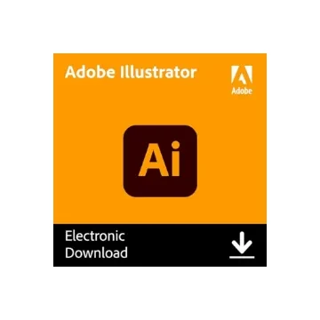 Adobe Illustrator | Vector graphic design software | 12-month Subscription with auto-renewal, PC/Mac